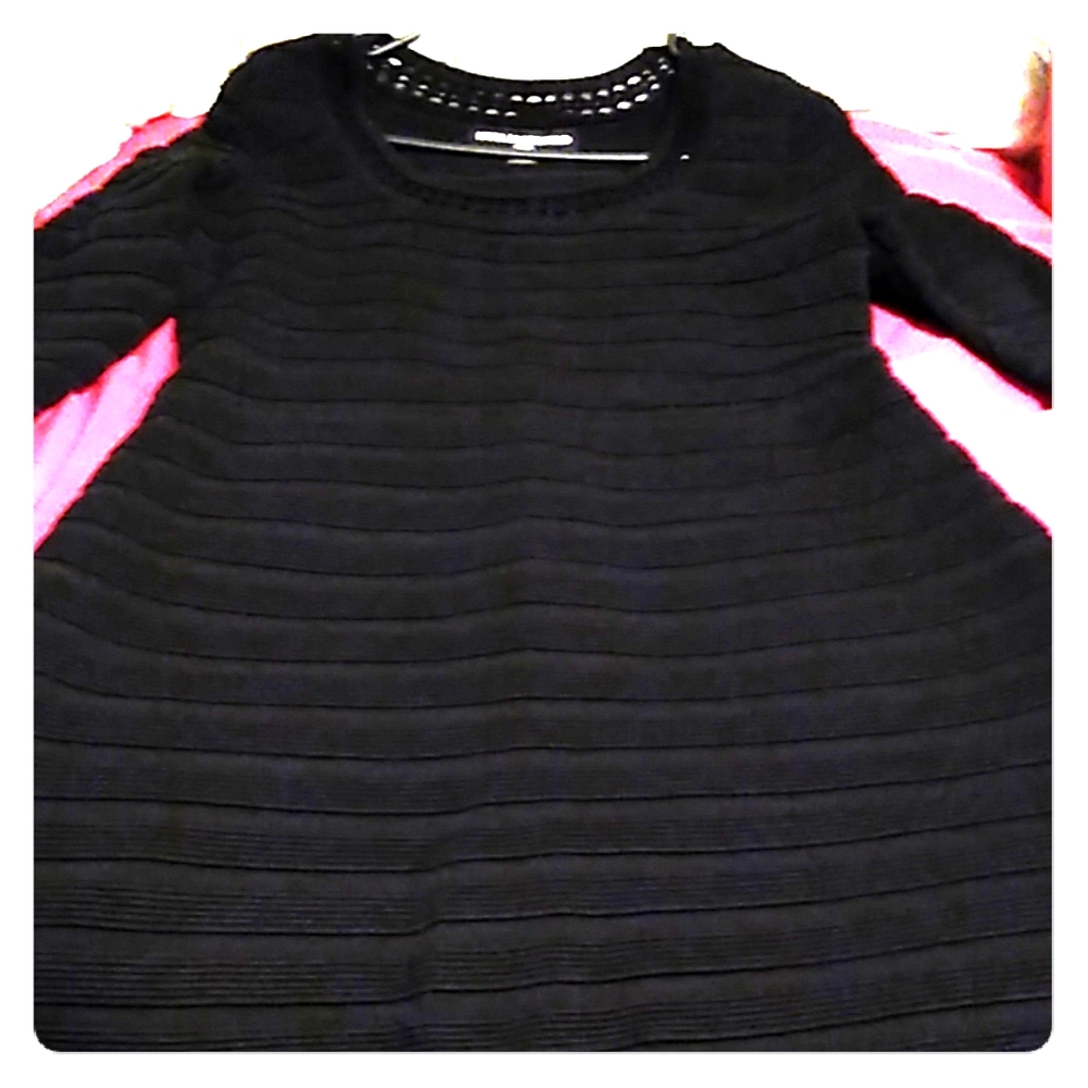Karl Lagerfield black bandage dress